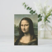 レオナルド・ヴィンチ | Mona Lisa, c.1503-6 ポストカード (スタンド正面)