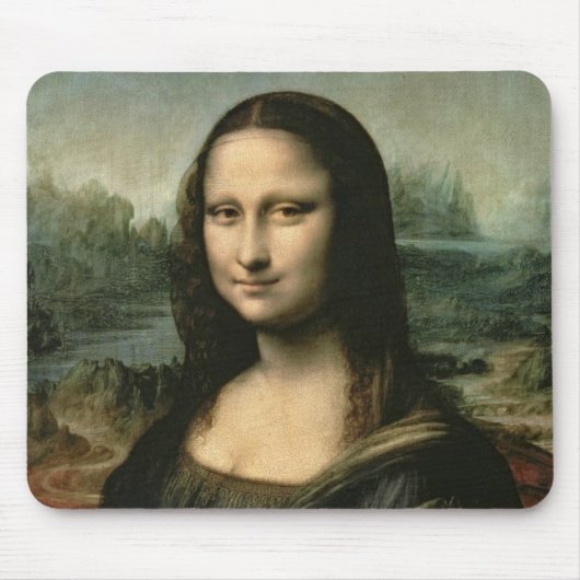 レオナルド・ヴィンチ | Mona Lisa, c.1503-6 マウスパッド (正面)