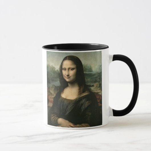 レオナルド・ヴィンチ | Mona Lisa, c.1503-6 マグカップ (右)