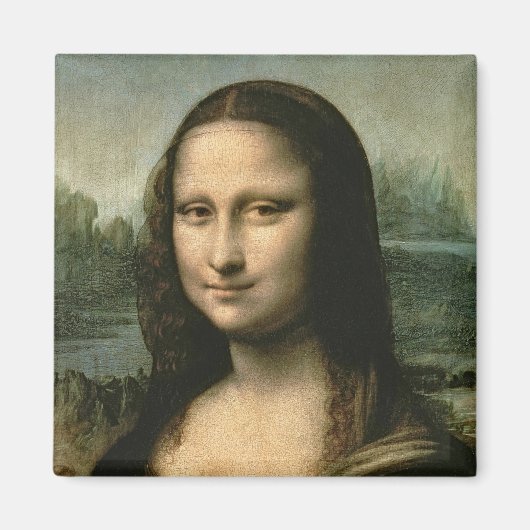 レオナルド・ヴィンチ | Mona Lisa, c.1503-6 マグネット (正面)