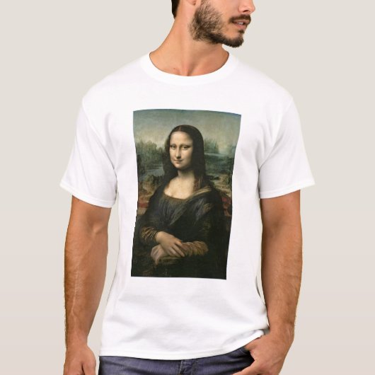 レオナルド・ヴィンチ | Mona Lisa, c.1503-6 Tシャツ (正面)