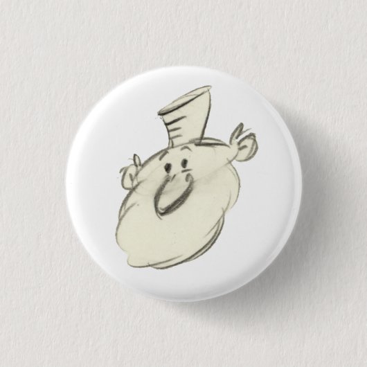 レオナルド-小さいボタン 缶バッジ (正面)