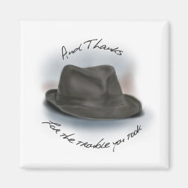 レオナード1の帽子 マグネット