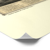 レオニスター、MAパノラママップ – 1886 ポスター (角)