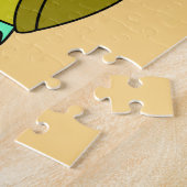 レオニダスの服を着たティラノサウルスレックス。 ジグソーパズル (側面)