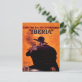 レオネットカピエロイベリアコー広告ヒーズ ポストカード (スタンド正面)