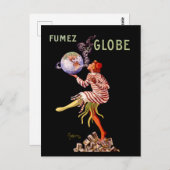 レオネットカプピエロ喫煙広告のポスター ポストカード (正面/裏面)