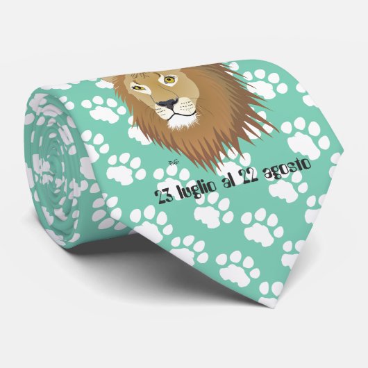 レオネ23 luglio al 22 agosto Cravatte ネクタイ (ロール)