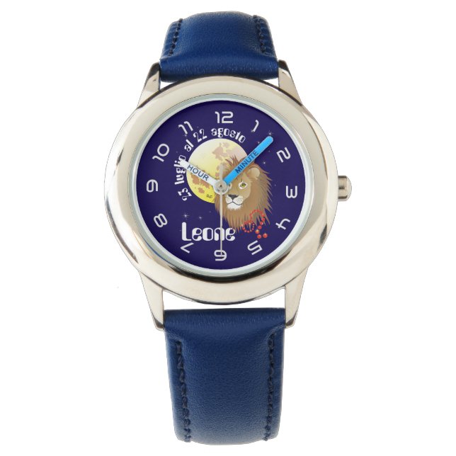 レオネ23 luglio al 22 agosto Orologio 腕時計 (正面)