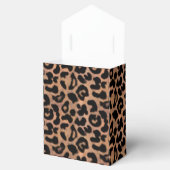 レオパットパープルストライプスウィート16 パーソナライズされた フェイバーボックス (オープン)