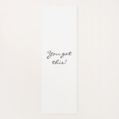 レオパパーソナライズされたール ヨガマット (裏面)