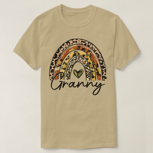 レオパレインボーグラニー賛美グラニー秋マザーズ Tシャツ (デザイン正面)