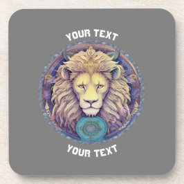 レオパーソナライズされた〔占星術の〕十二宮図 コースター