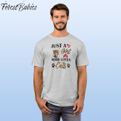 レオパードかわいい女の子は猫を愛するアニマルプリントフォント🐆 Tシャツ