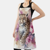 レオパードかわいい&バラエプロン エプロン (インサイチュ)