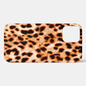 レオパードの印刷テクスチャ Case-Mate iPhoneケース (裏面 (横))