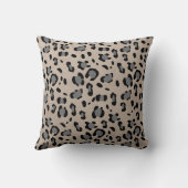 レオパードアニマルプリントグラム#15 クッション (裏面)