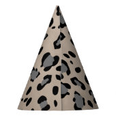 レオパードアニマルプリントグラム#15 パーティーハット (裏面)