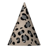 レオパードアニマルプリントグラム#15 パーティーハット (左)