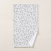 レオパードアニマルプリントグラム#35 #pattern #decor #art バスタオルセット (ハンドタオル)