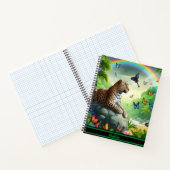 レオパードカラフルヘブン:熱帯環境 ノートブック (内部)