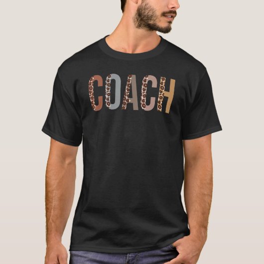 レオパードコーチサプライ新学期 Tシャツ (正面)