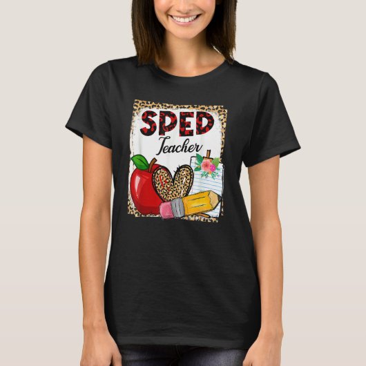レオパードハートスペ教えッド先生の新学期 Tシャツ (正面)