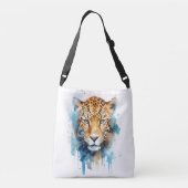 レオパードヘッド クロスボディバッグ (裏面)