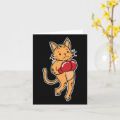 レオパードボクシング カード (黄色い花)