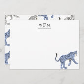 レオパードラックススタディアル ノートカード (正面/裏面)