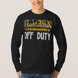 レオパード先生オフデューティサングラスラストデイショオ Tシャツ