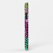 レオパード動物カラフルプリントパーソナライズされた名 Case-Mate iPhoneケース (裏面/右)