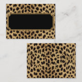 レオパード名刺 名刺 (正面/裏面)
