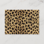 レオパード名刺 名刺 (裏面)