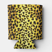 レオパード壁紙アニマルプリント 缶クーラー (裏面)