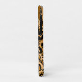 レオパード大理石スワーズフルードアート抽象芸術 Case-Mate iPhoneケース (裏面/左)