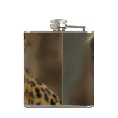 レオパード愛好家アート フラスク (裏面)