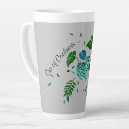 レオパード杯の冷静 カフェラテマグ