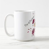 レオパード杯の冷静 コーヒーマグカップ (左)