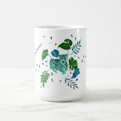 レオパード杯の冷静 コーヒーマグカップ (中央)