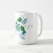 レオパード杯の冷静 コーヒーマグカップ (正面右)