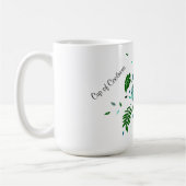 レオパード杯の冷静 コーヒーマグカップ (左)