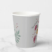 レオパード杯の冷静 紙コップ (右)