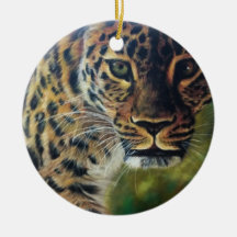 レオパード歩くアットサンセット