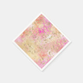 レオパード絵を描シリーズデザイン5 スタンダードカクテルナプキン (角)