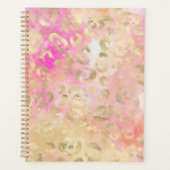 レオパード絵を描シリーズデザイン5 プランナー手帳 (正面)