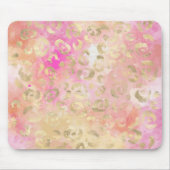 レオパード絵を描シリーズデザイン5 マウスパッド (正面)