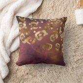 レオパード絵を描シリーズデザイン7 クッション (ブランケット)