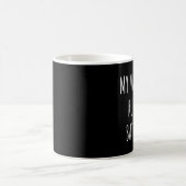 レオパード虹100日の学校100日教え コーヒーマグカップ (中央)
