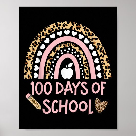 レオパード虹100日の学校、100日のSc ポスター (正面)